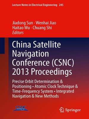 cover image of China Satellite Navigation Conference (CSNC) 2013 Proceedings